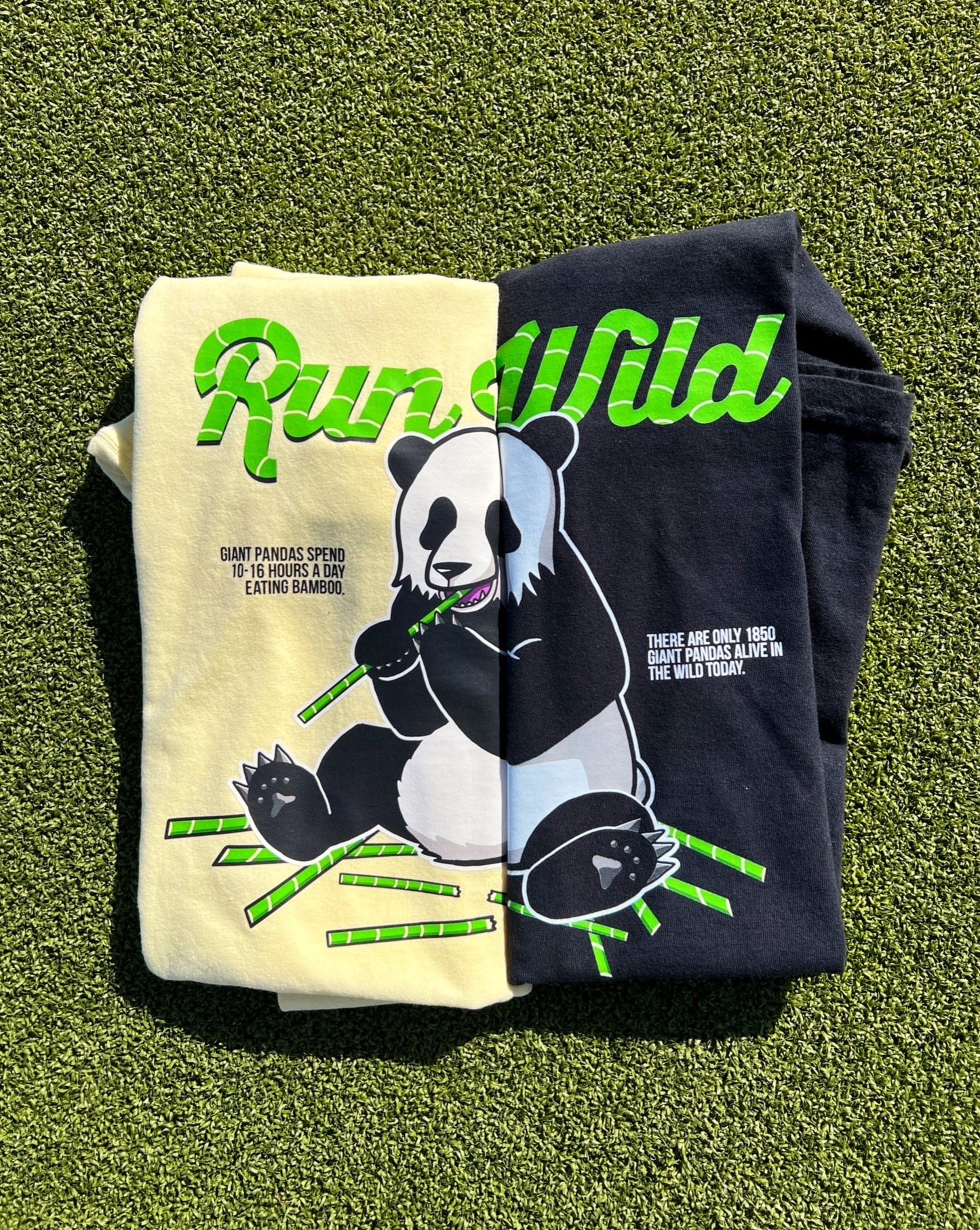 Save The Pandas Tee - Black