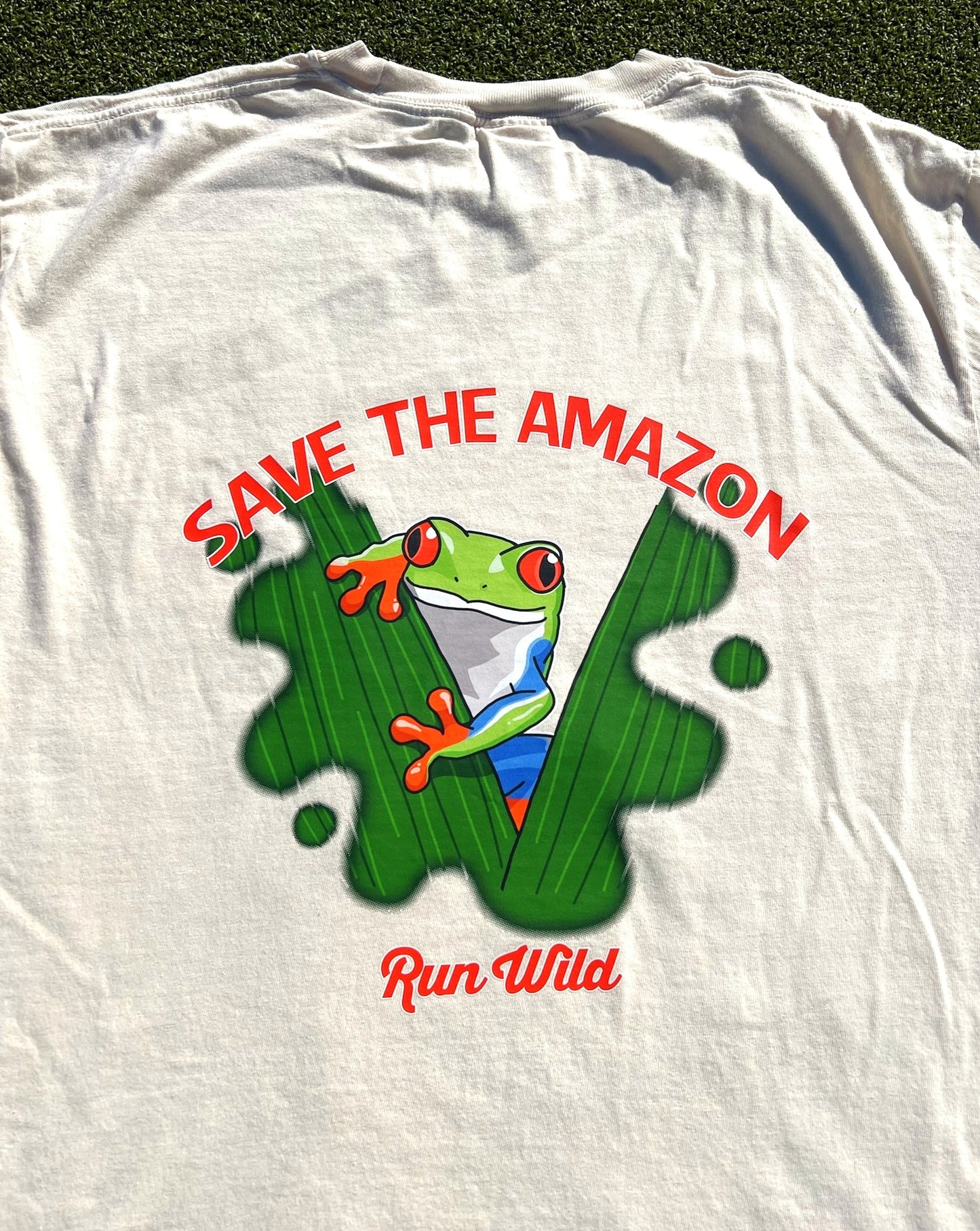 Save The Amazon Tee - Cream