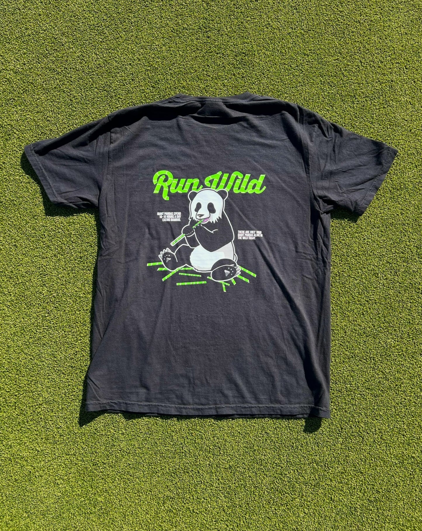 Save The Pandas Tee - Black