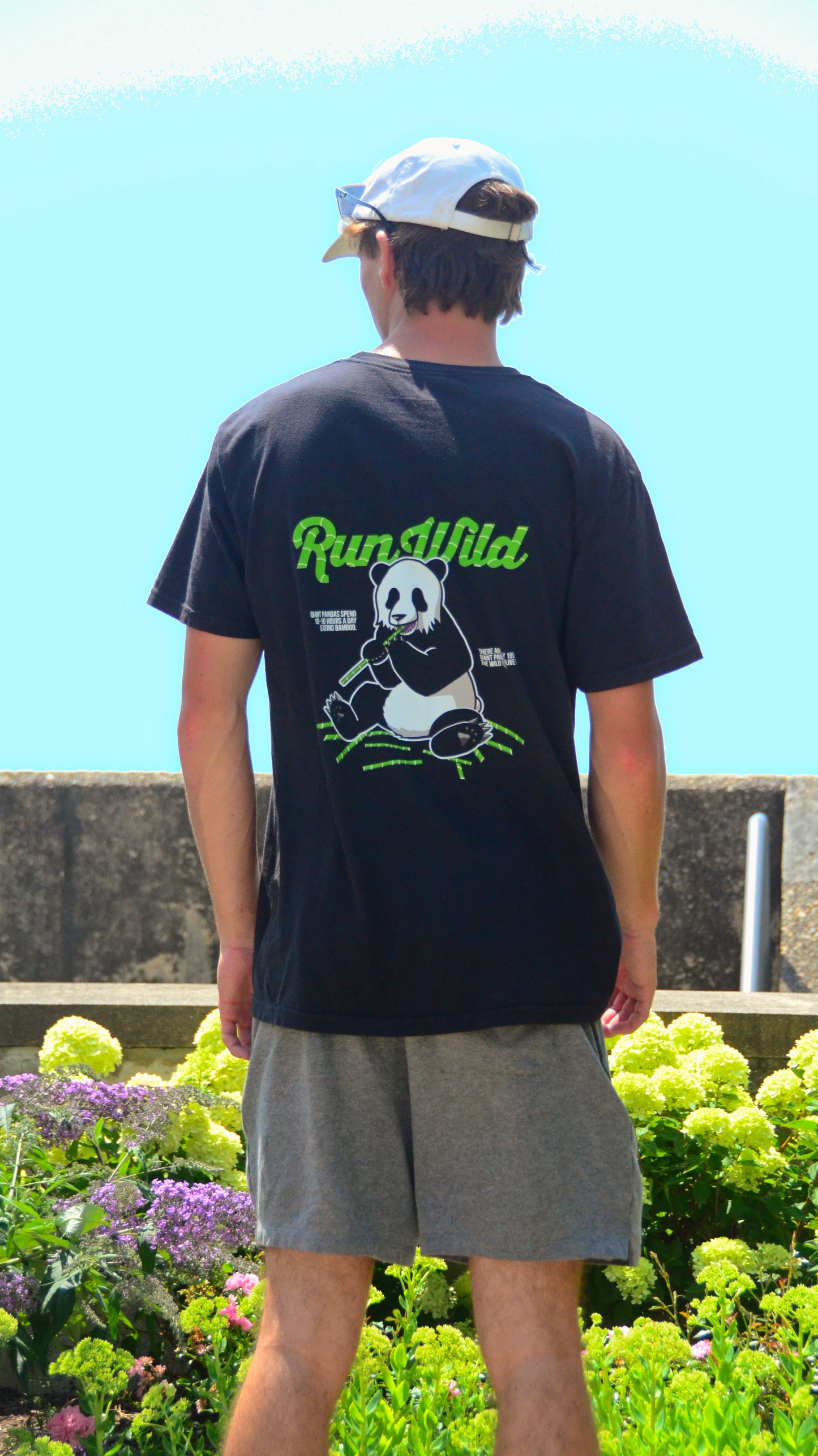 Save The Pandas Tee - Black